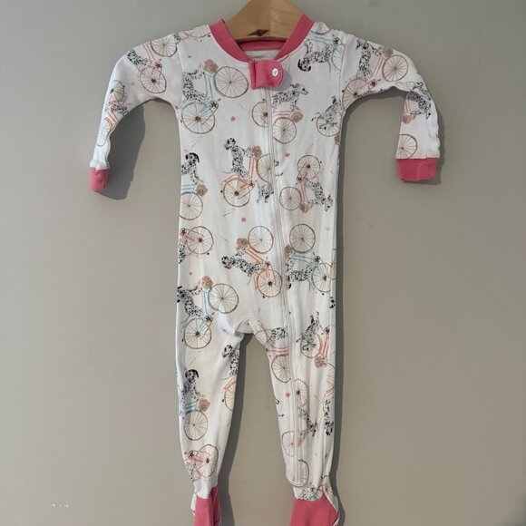 $9 ADD ON Burts Bees Baby graphic footie Janie and Jack Little Sleepies Zara - Picture 1 of 3
